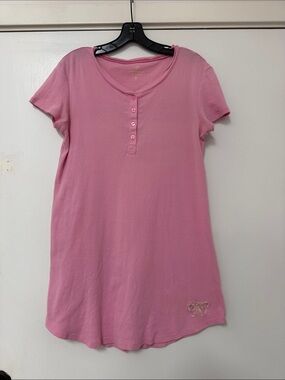 Victoria's Secret Pink Short Sleeve Nightgown